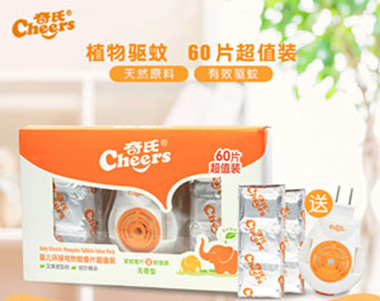 奇氏嬰兒舒眠電熱蚊香片超值裝