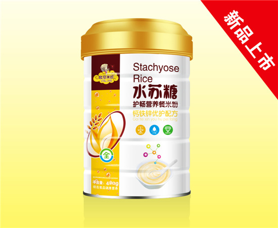 歐貝米拉水蘇糖護(hù)暢營(yíng)養(yǎng)餐米粉鈣鐵鋅優(yōu)護(hù)配方聽(tīng)裝