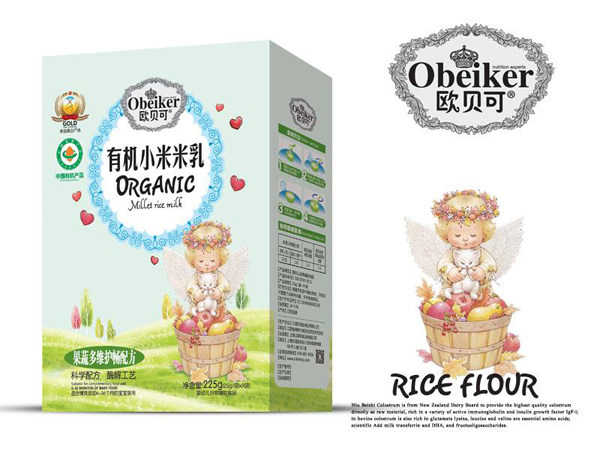 歐貝可有機小米米乳-果蔬多維護暢配方盒裝