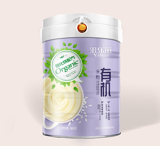 雅樂(lè)滋強(qiáng)化鐵配方有機(jī)米粉