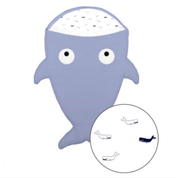 西班牙baby bites 鯊魚睡袋 淺藍(lán)色