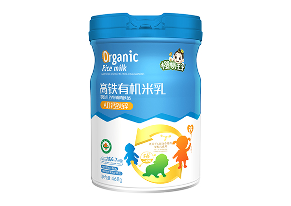 櫻桃王子高鐵有機(jī)米乳 AD鈣鐵鋅 聽(tīng)裝