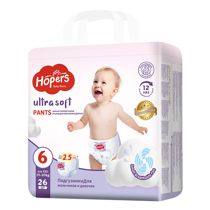 Hopers嬰兒拉拉褲XXL