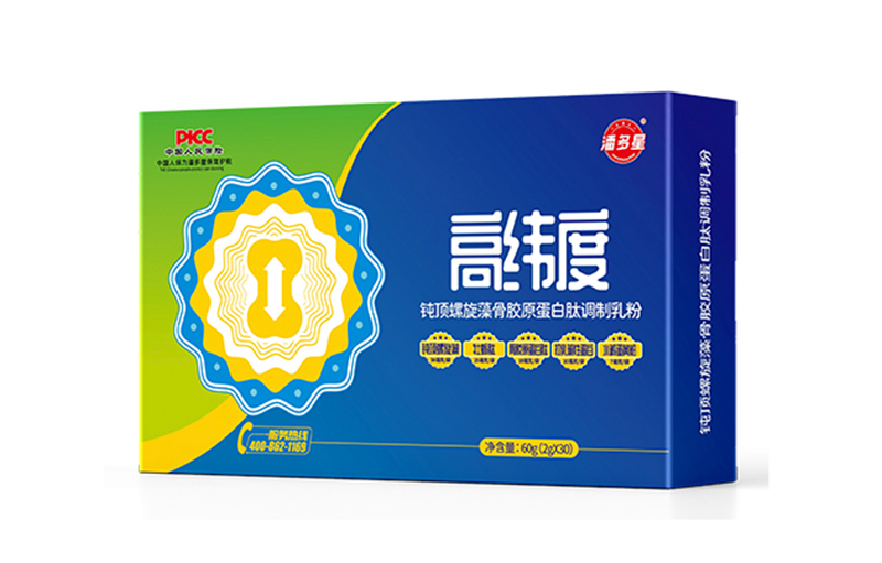 潘多星高緯度鈍頂螺旋藻骨膠原蛋白肽調(diào)制乳粉