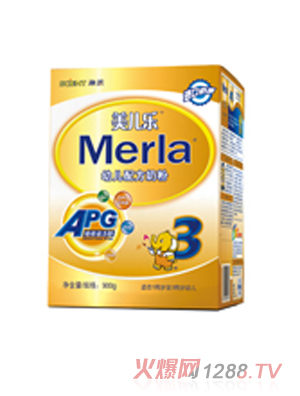 美兒樂幼兒配方奶粉進(jìn)口奶源3段900g