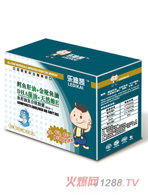 樂(lè)迪凱魚肝油復(fù)合軟膠囊