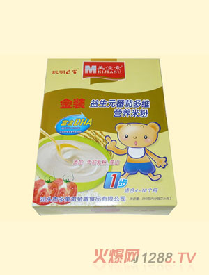 美佳素金裝益生番茄多維營(yíng)養(yǎng)米粉