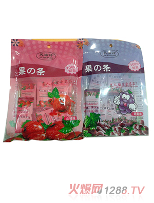 芙瑞詩(shī)水果條（山楂、葡萄味）袋裝