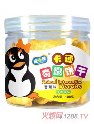 威樂佳動物餅干香蕉味