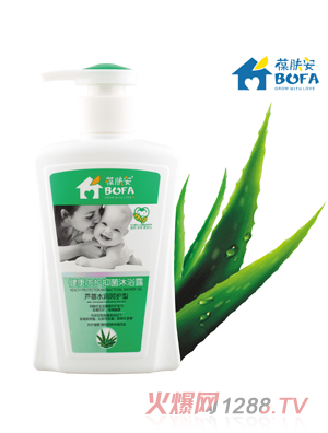 葆膚安蘆薈水潤呵護(hù)沐浴露400ml