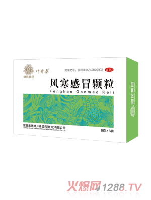 葉開(kāi)泰風(fēng)寒感冒顆粒