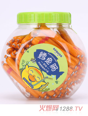 功夫小鴨鱈魚腸原味800g