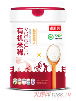 雅恩貝有機米?。ê镱^菇配方）