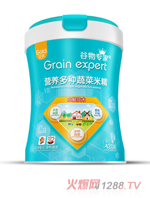 谷物專家營(yíng)養(yǎng)多種蔬菜米精