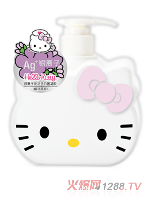 Hello Kitty初酷銀離子免洗手抗菌凝膠（植物萃?。?- 副本