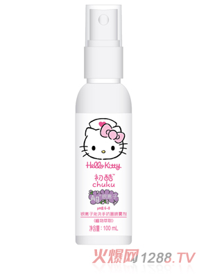 Hello Kitty初酷銀離子免洗手抗菌噴霧劑（植物萃?。?00ml