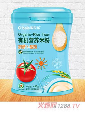 聰貝樂(lè)有機(jī)營(yíng)養(yǎng)米粉 胡蘿卜番茄