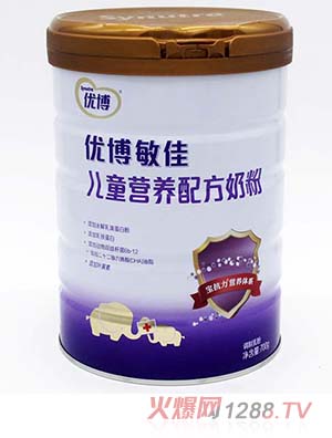 優(yōu)博敏佳兒童營(yíng)養(yǎng)配方奶粉
