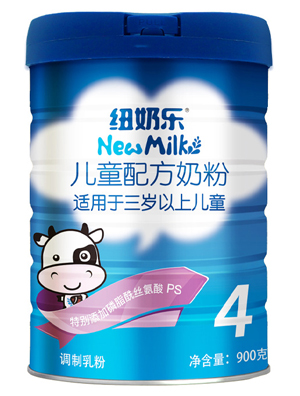 紐奶樂(lè)4段奶粉兒童成長(zhǎng)配方奶粉新西蘭兒童奶粉四段900g罐裝