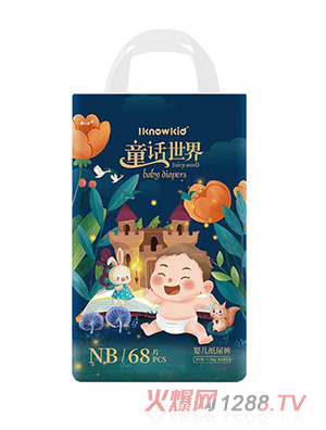 我懂寶寶童話世界紙尿褲NB