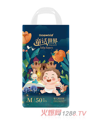 我懂寶寶童話世界紙尿褲M