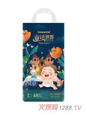 我懂寶寶童話世界紙尿褲L